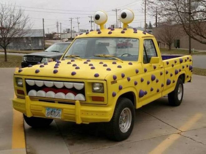 14 Funny And Crazy Car Designs