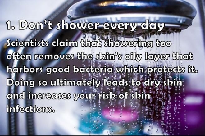 13 Things You Must Avoid When You Take Shower