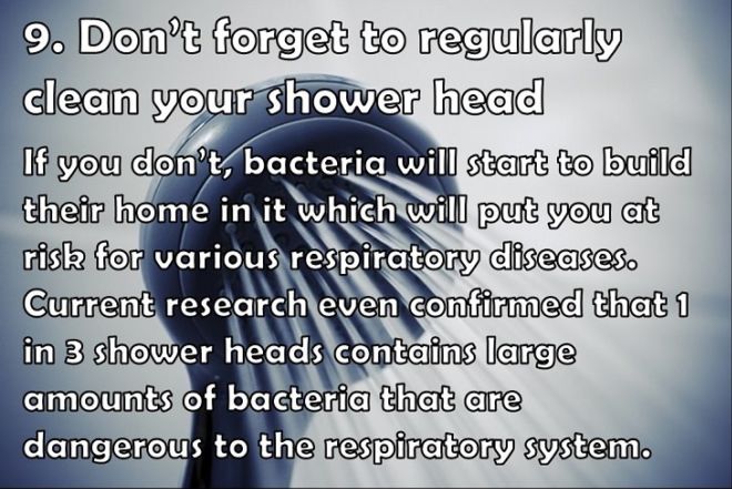 13 Things You Must Avoid When You Take Shower