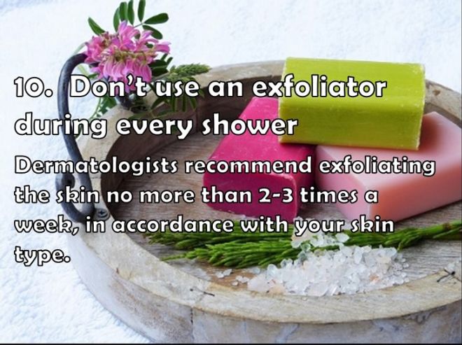 13 Things You Must Avoid When You Take Shower