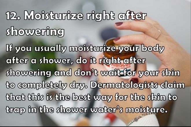 13 Things You Must Avoid When You Take Shower