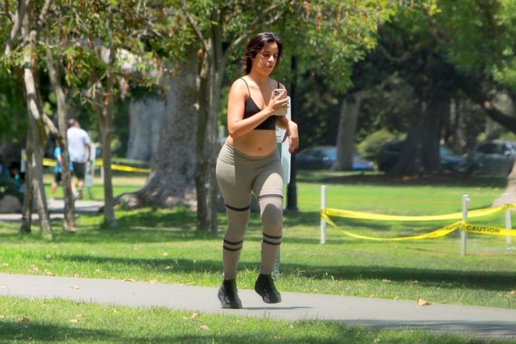 Camila Cabello Jogging Out In West Hollywood