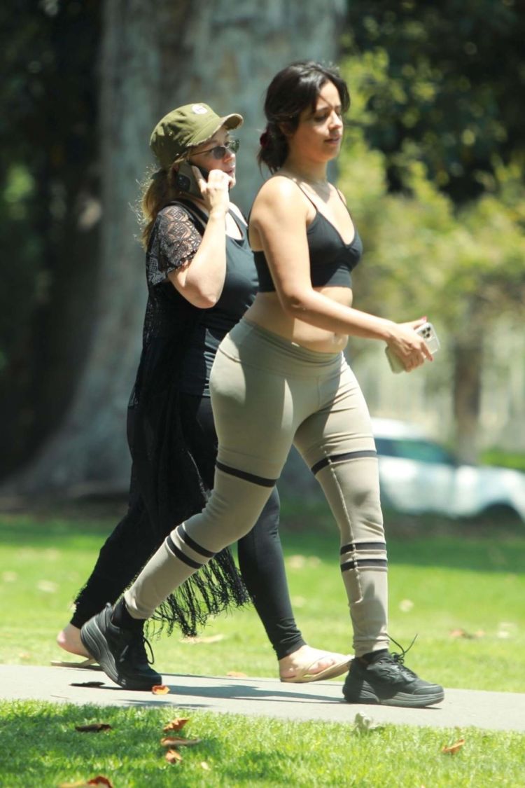 Camila Cabello Jogging Out In West Hollywood