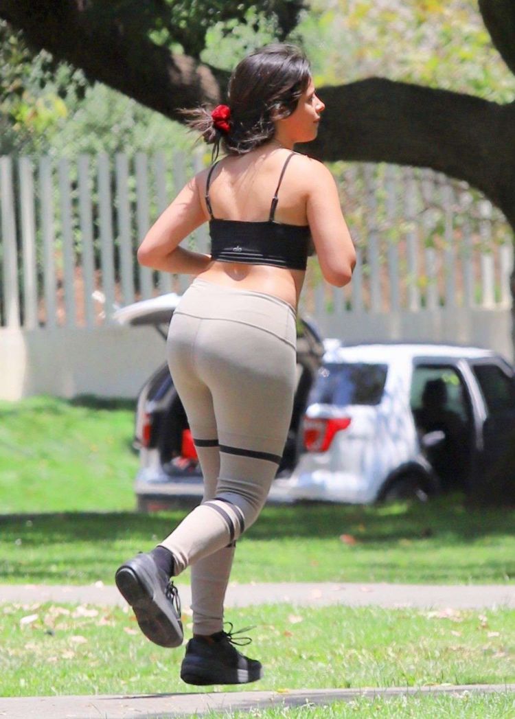 Camila Cabello Jogging Out In West Hollywood