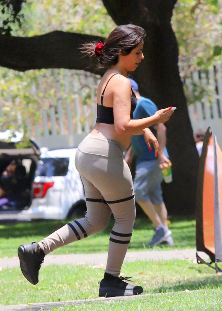 Camila Cabello Jogging Out In West Hollywood