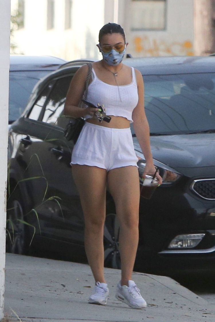 Charli XCX Candids In Shorts Out in Los Angeles