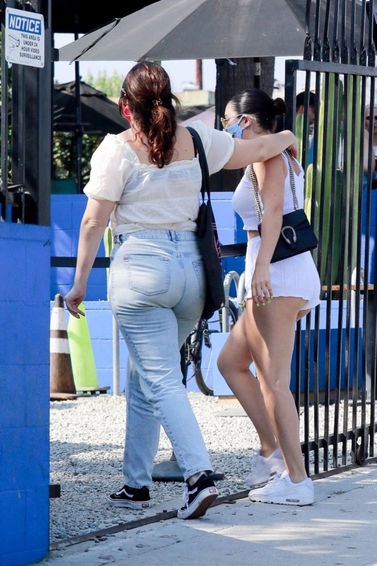 Charli XCX Candids In Shorts Out in Los Angeles