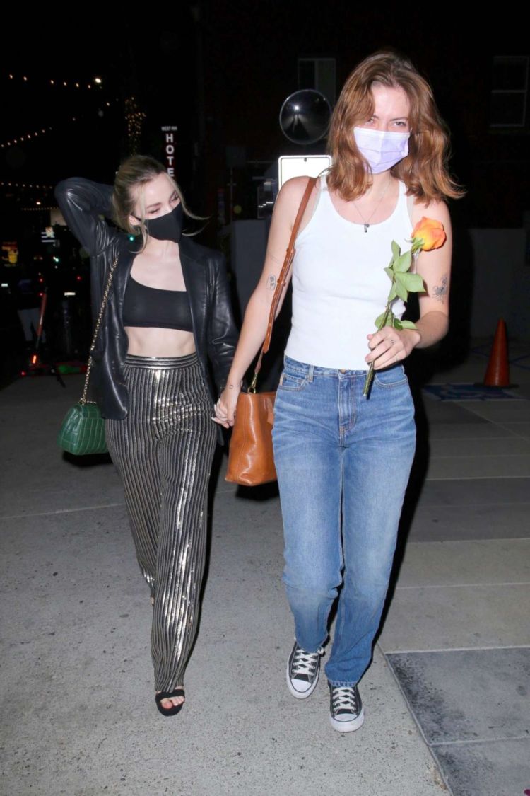 Dove Cameron Spotted At Valentina Cy's Show In Hollywood
