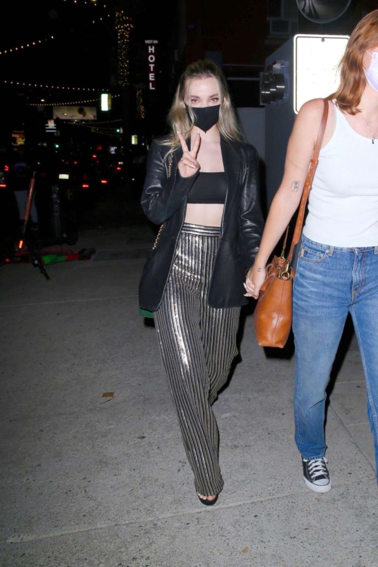 Dove Cameron Spotted At Valentina Cy's Show In Hollywood