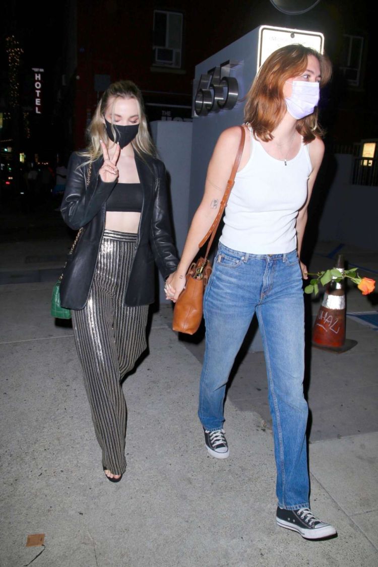Dove Cameron Spotted At Valentina Cy's Show In Hollywood