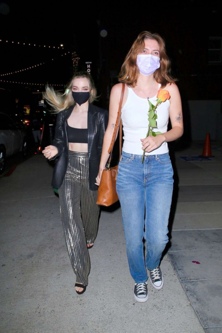 Dove Cameron Spotted At Valentina Cy's Show In Hollywood