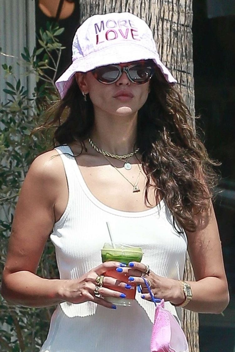 Eiza Gonzalez Spotted Out In White Outfit In Los Angeles