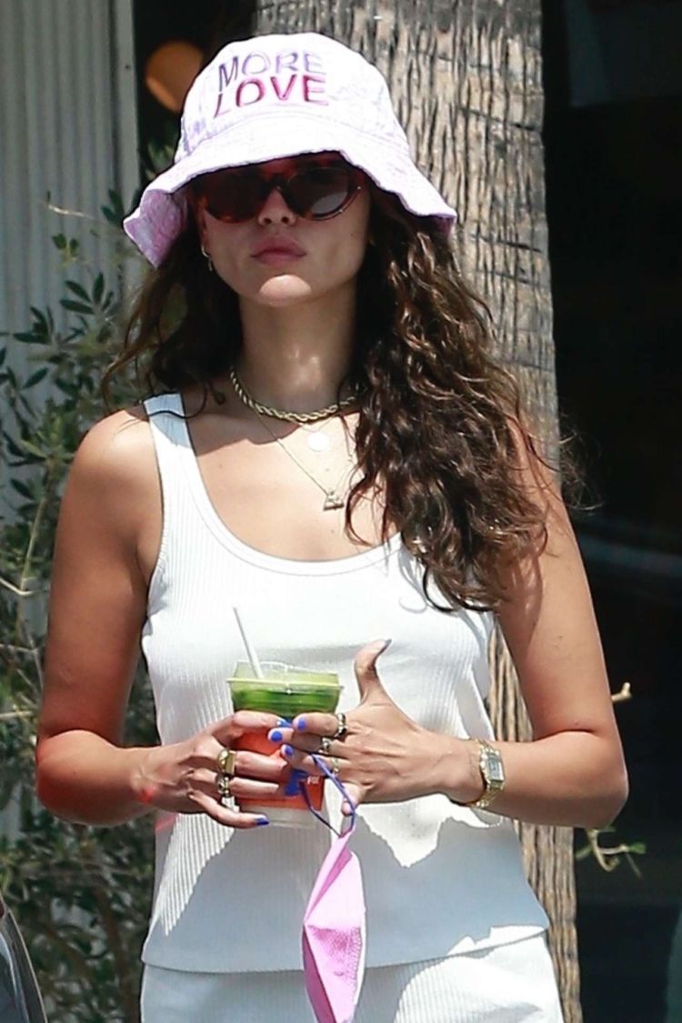 Eiza Gonzalez Spotted Out In White Outfit In Los Angeles