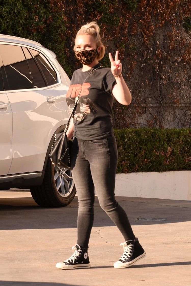 Hayden Panettiere Candids In Jeans Out In Beverly Hills
