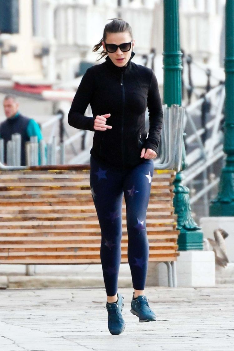 Hayley Atwell Spotted Jogging Out In Venice