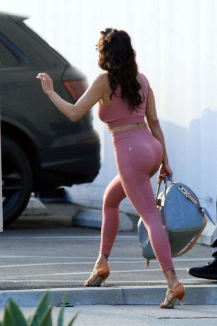 Jeannie Mai Candids Outside DWTS Rehearsal Studios In Los Angeles