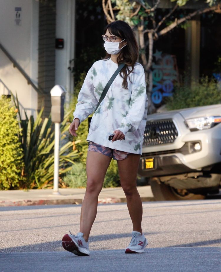 Jordana Brewster Spotted Out In Brentwood, California