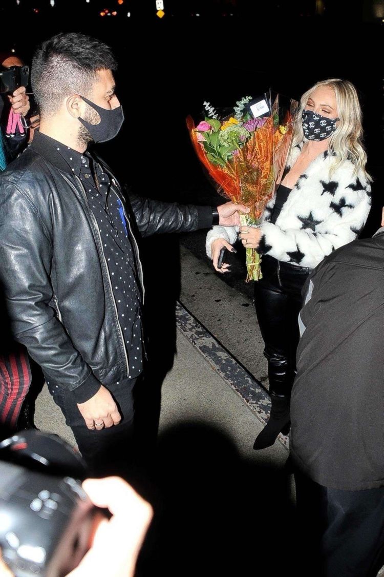 Jordyn Jones Spotted In Black At BOA Steakhouse In West Hollywood