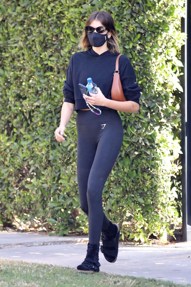 Kaia Gerber Spotted Out For Her Morning Pilates Class In West Hollywood