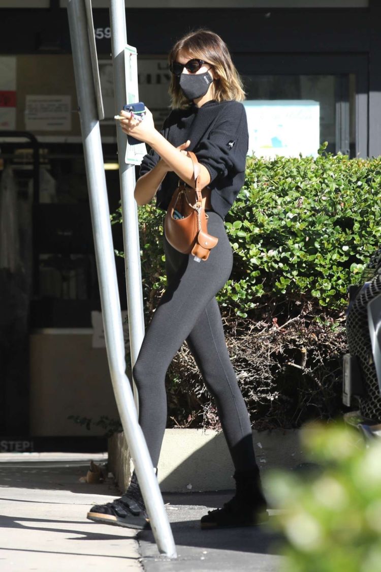 Kaia Gerber Spotted Out For Her Morning Pilates Class In West Hollywood