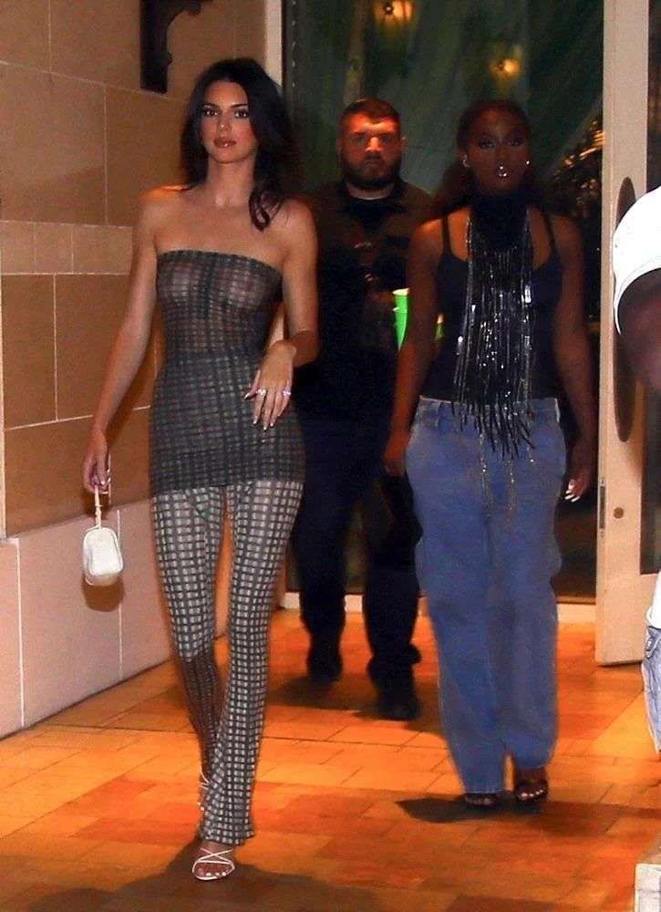 Kendall Jenner Spotted At Delilah Grand Opening In Las Vegas