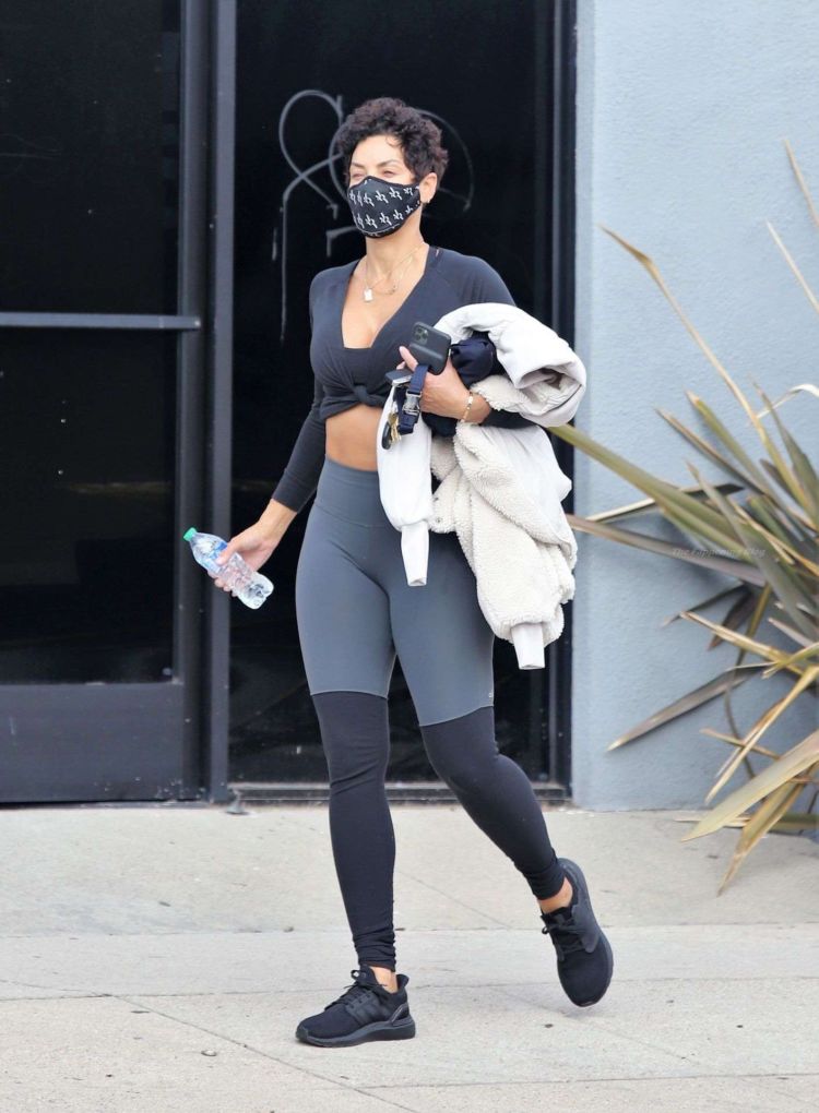 Nicole Murphy Spotted Leaving Her Gym In Los Angeles