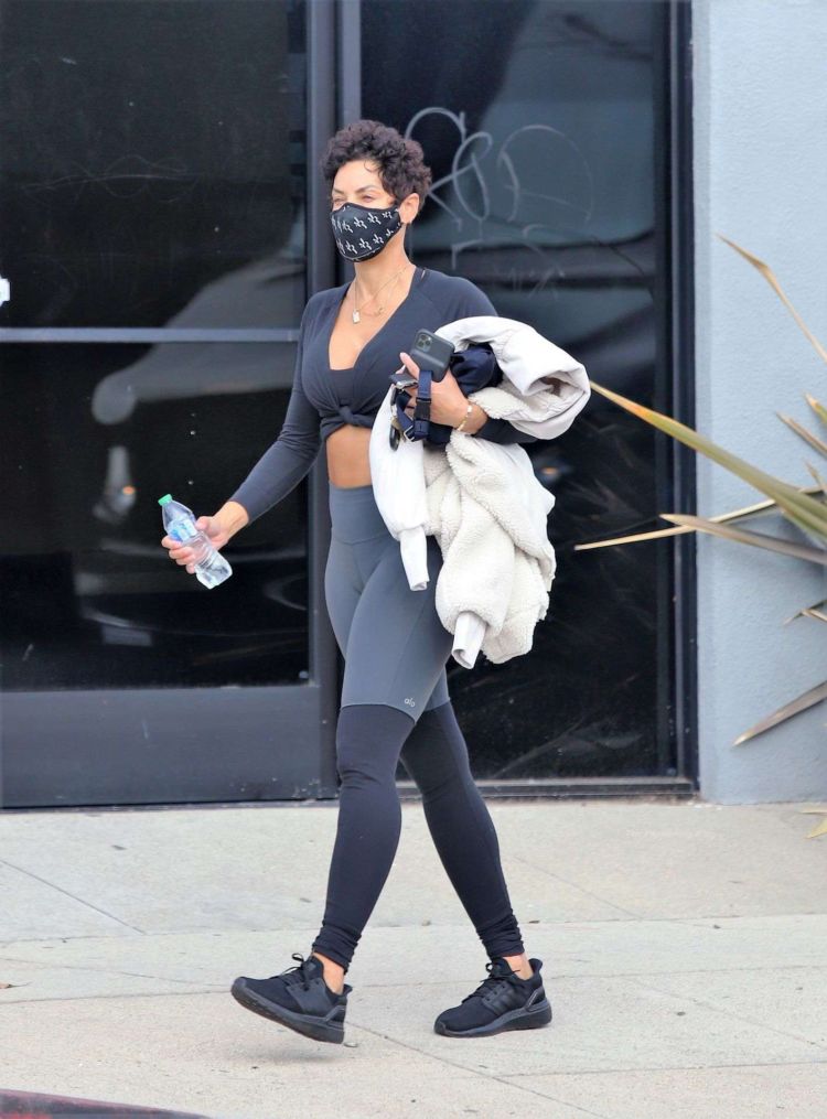 Nicole Murphy Spotted Leaving Her Gym In Los Angeles