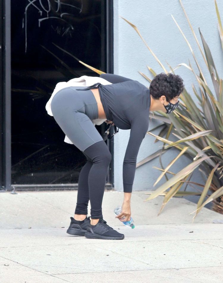 Nicole Murphy Spotted Leaving Her Gym In Los Angeles