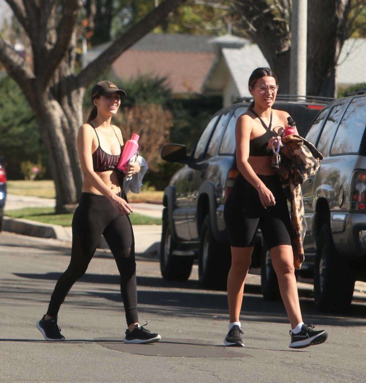 Victoria Justice Spotted In Sporty Outfit After Having A Training Session