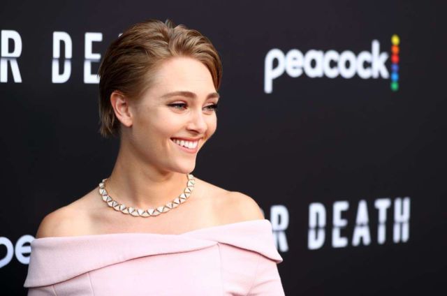 AnnaSophia Robb Attends The Premiere Of Peacock's 'Dr. Death'