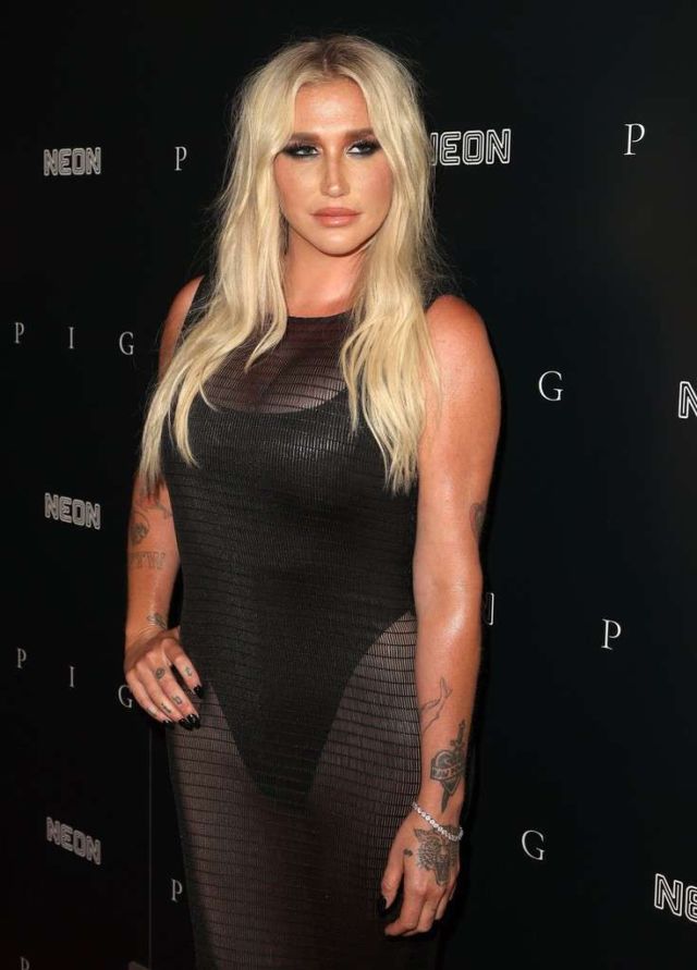 Gorgeous Kesha Attends The Premiere Of Neon's 'Pig'