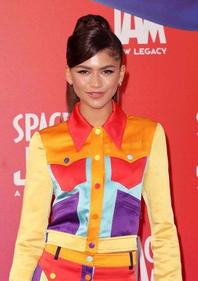 Zendaya Coleman At The Premiere Of 'Space Jam: A New Legacy'