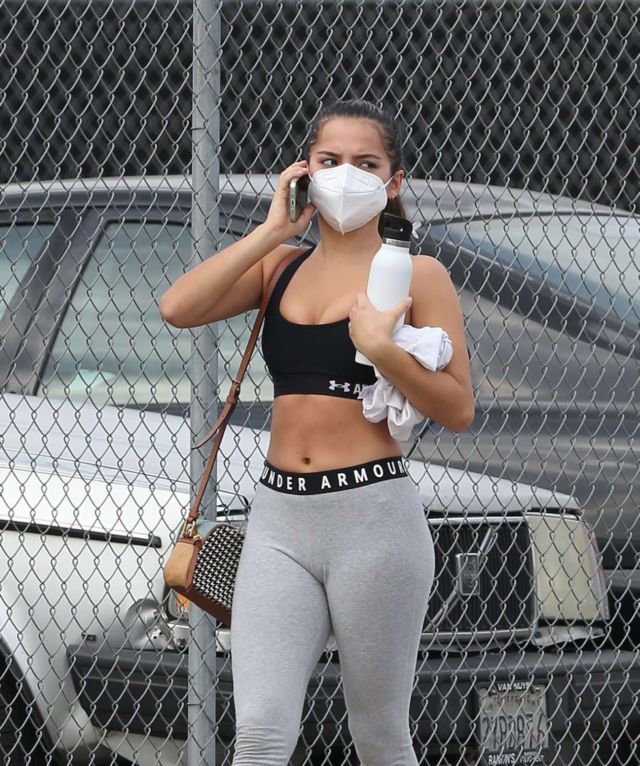 Fitness Freak Isabela Merced Spotted Leaving Her Gym In Los Angeles