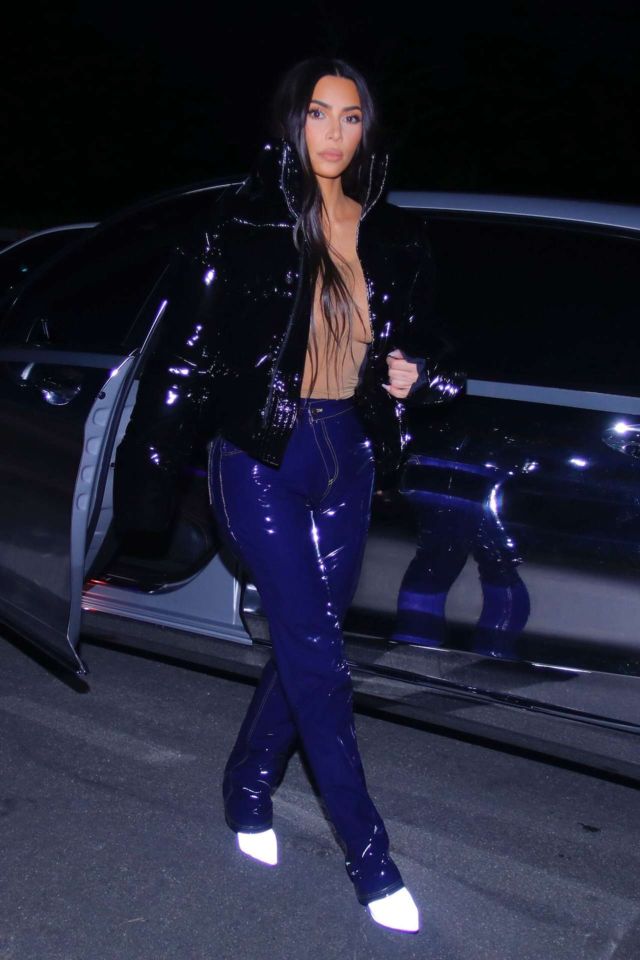 Kim Kardashian Out For A Night Out In Los Angeles