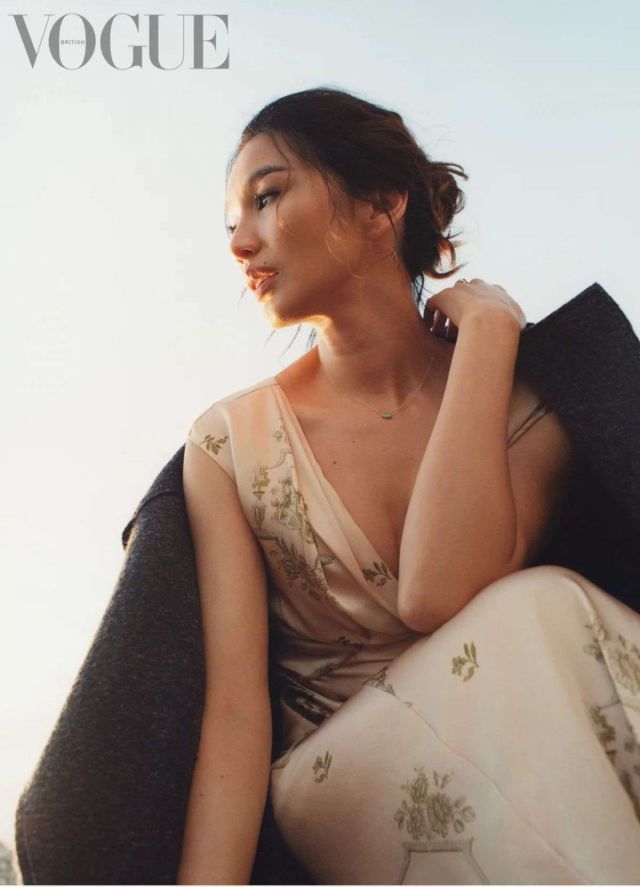 Gemma Chan Glams Up Vogue Magazine UK (September 2021)