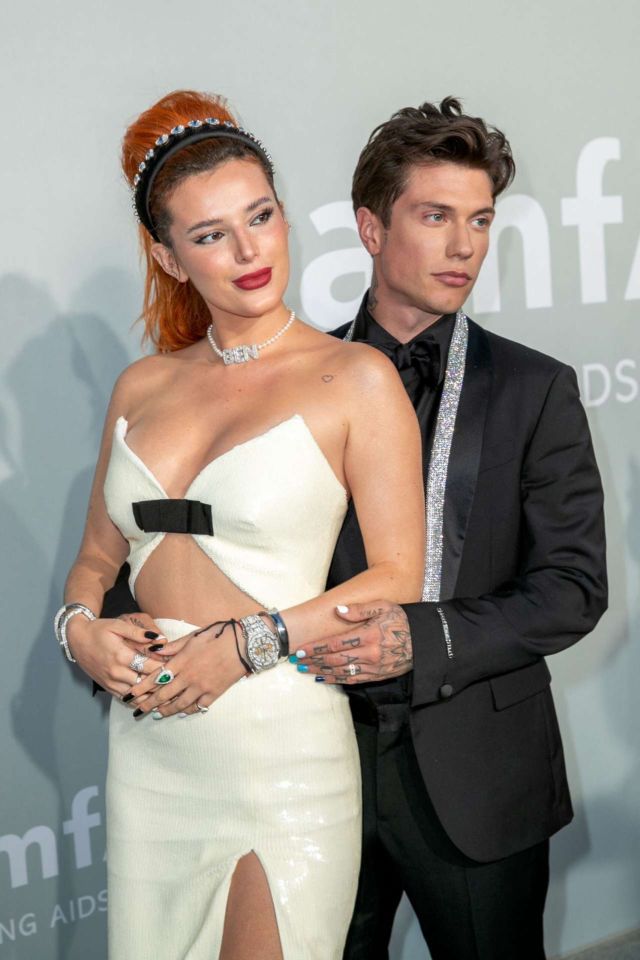 Beautiful Bella Thorne Attends amfAR Cannes Gala 2021