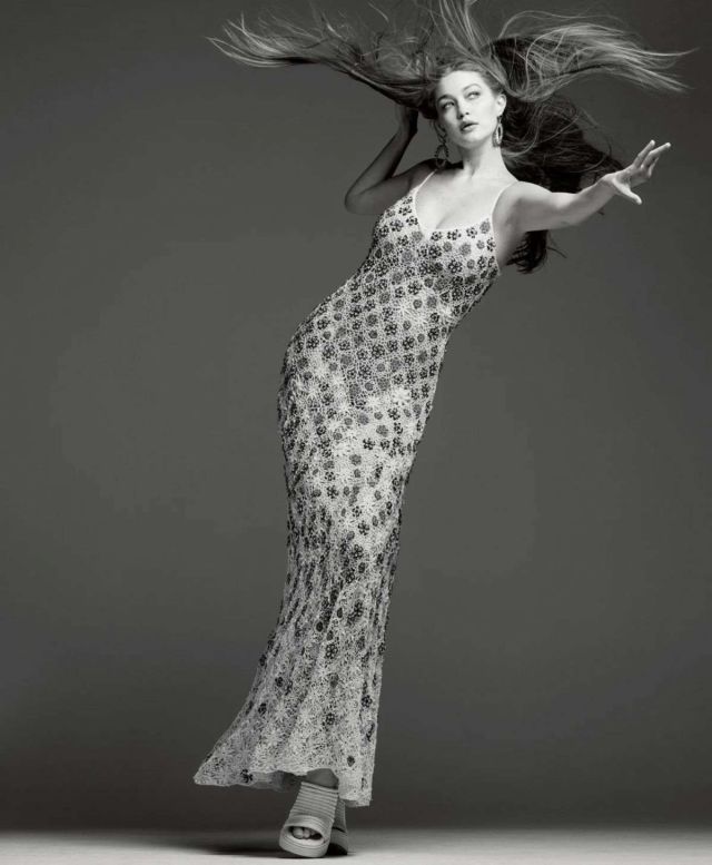 Gigi Hadid Shoots For Vogue Magazine USA 2021