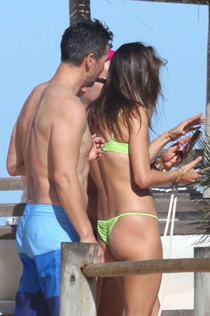 Alessandra Ambrosio Poses For Bikini Shoot On A Beach In Trancoso