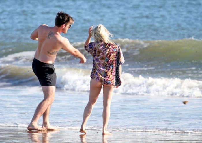 Ariel Winter Candids In Bikini At The Beach In Santa Barbara