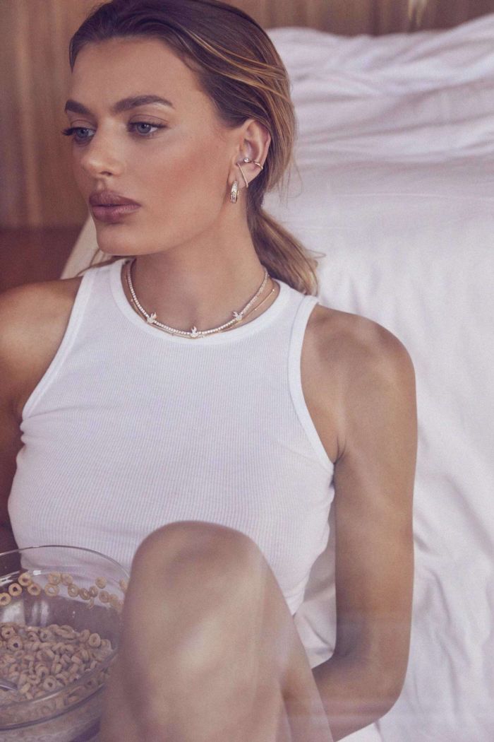 Drop Dead Gorgeous Bregje Heinen For Lili Claspe Lingerie Photoshoot