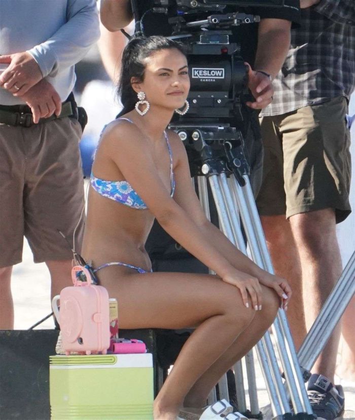 Camila Mendes Spotted In Bikini For A Photoshoot In Miami