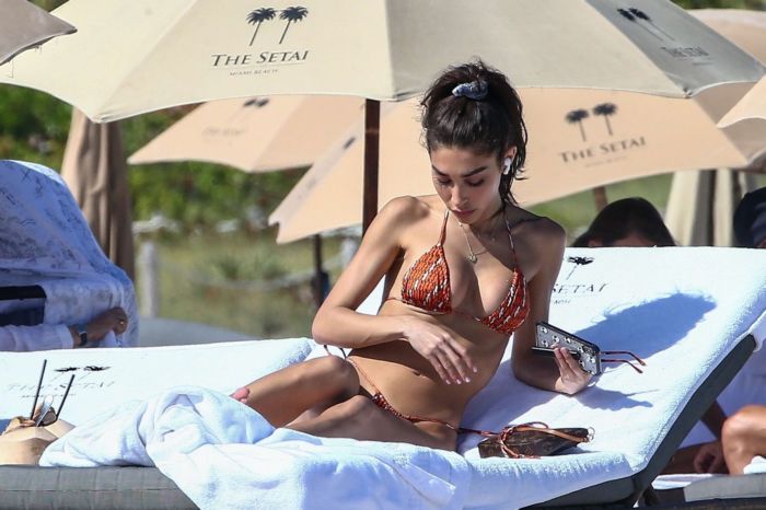 Chantel Jeffries Vacationing In Bikini On The Beach In Miami