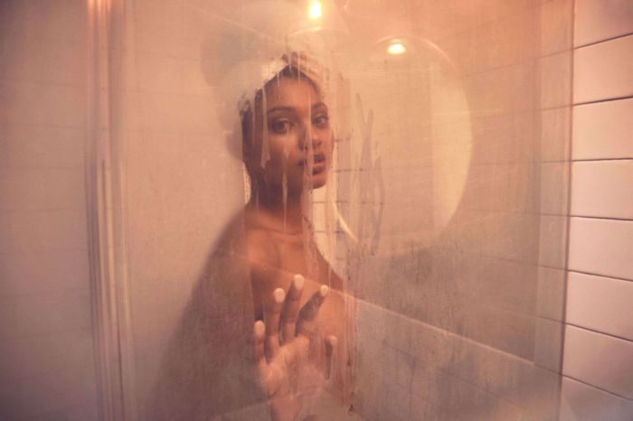 Danielle Herrington In Sheer Lingerie For James Macari Photoshoot