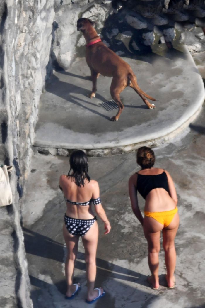 Emma Watson On A Bikini Vacation In Positano