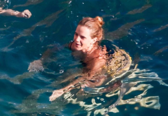 Emma Watson On A Bikini Vacation In Positano