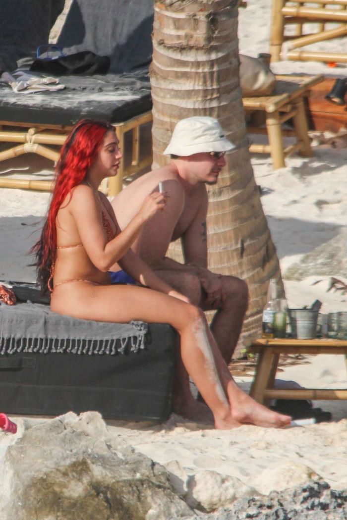 Lourdes Leon Vacationing In A Bikini At A Beach In Tulum