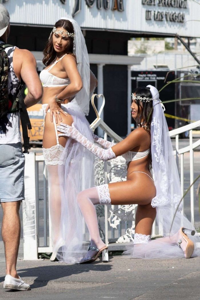 Masha Diduk And CJ Franco Shoot Together In Las Vegas