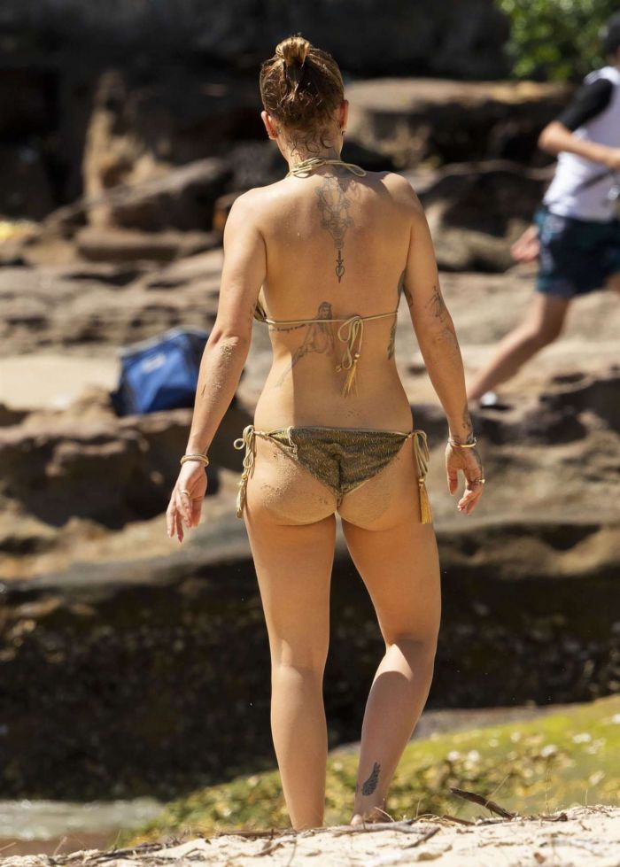 Rita Ora Enjoys Her Bikini Vacation In Sydney