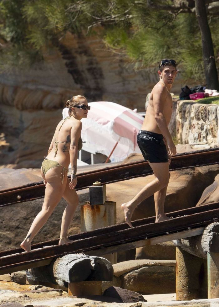Rita Ora Enjoys Her Bikini Vacation In Sydney