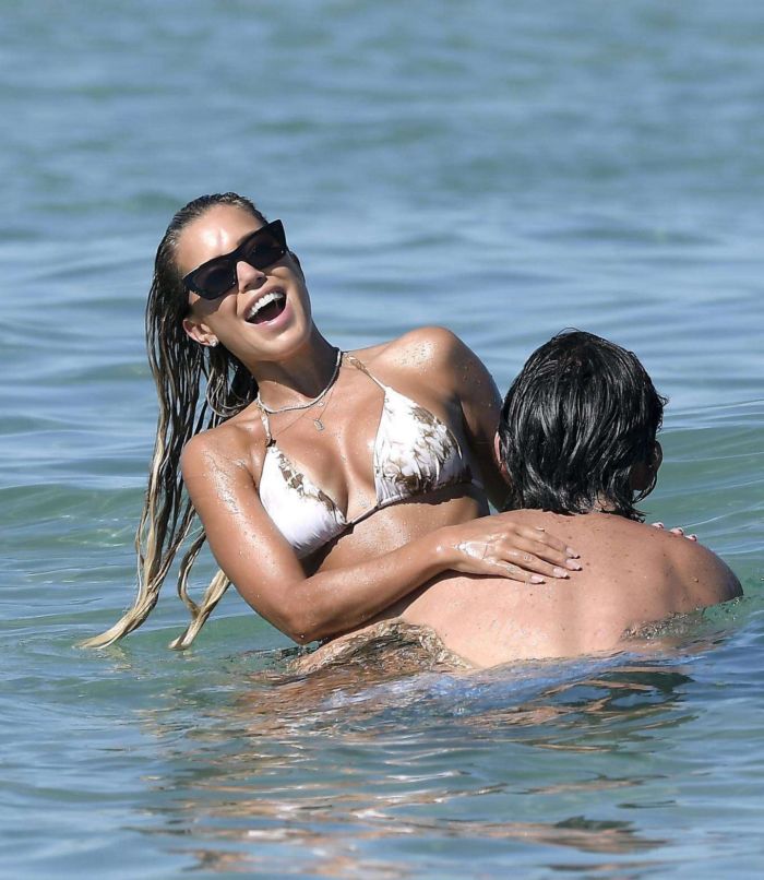 Sylvie Meis On A Bikini Vacation With Husband At The Beach In Saint Tropez